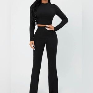 shein All black set